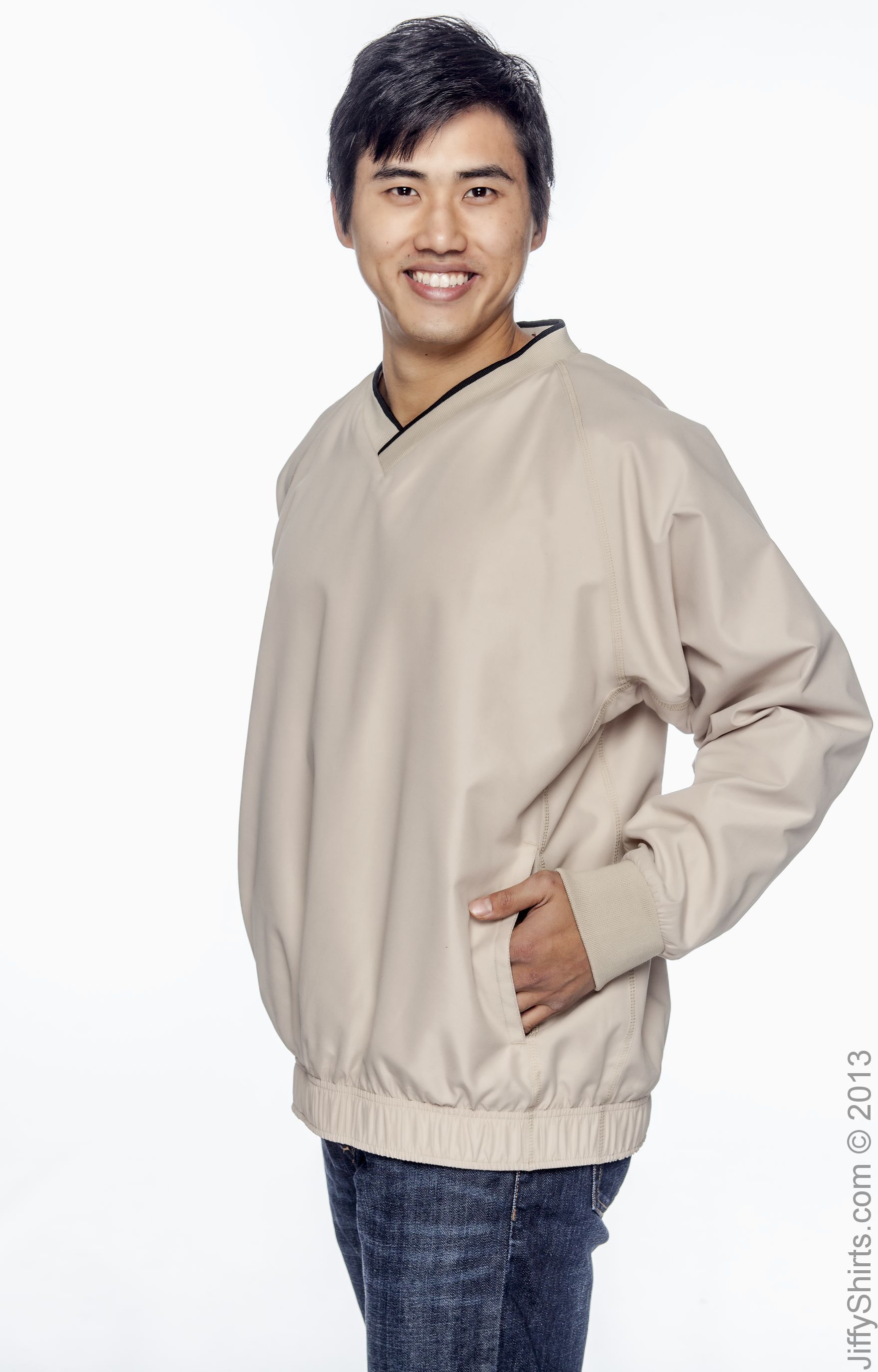 Harriton M700 Stone / Black