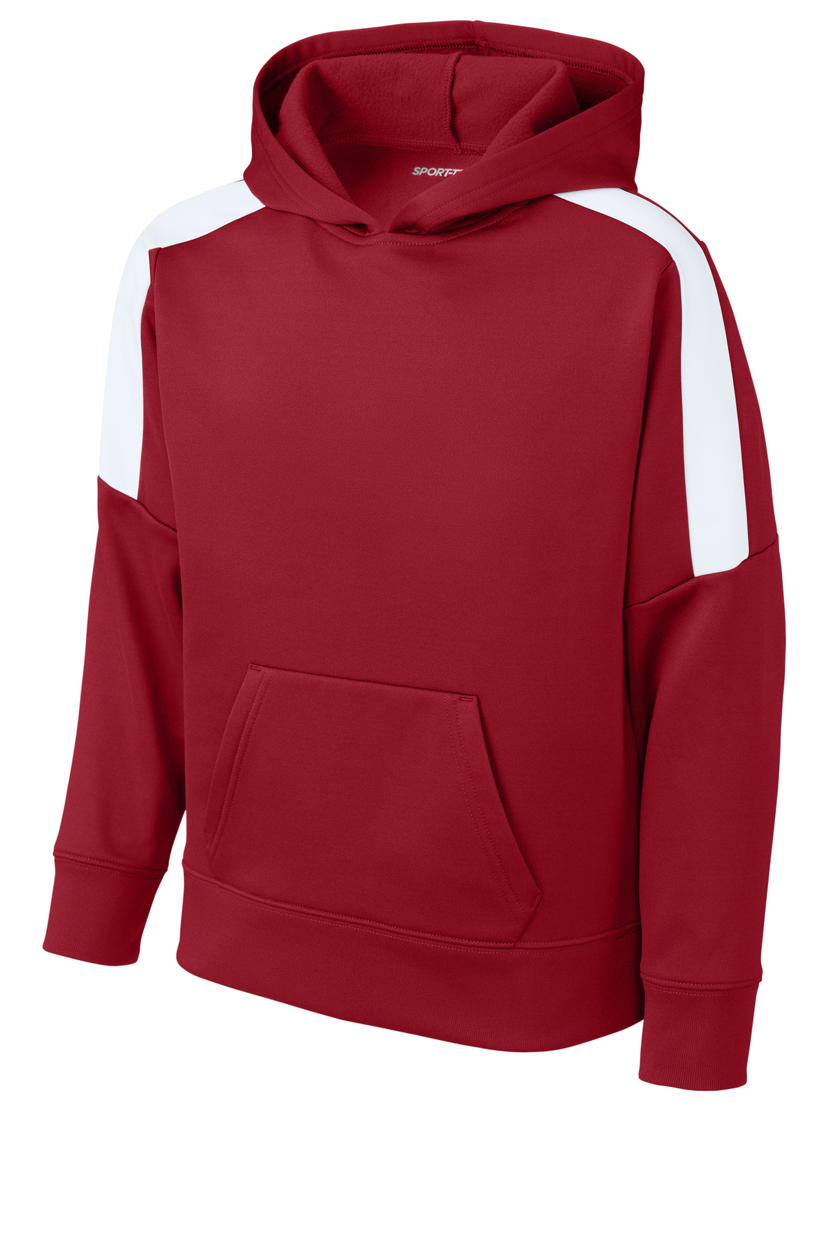 Sport-Tek YST255 Deep Red / White