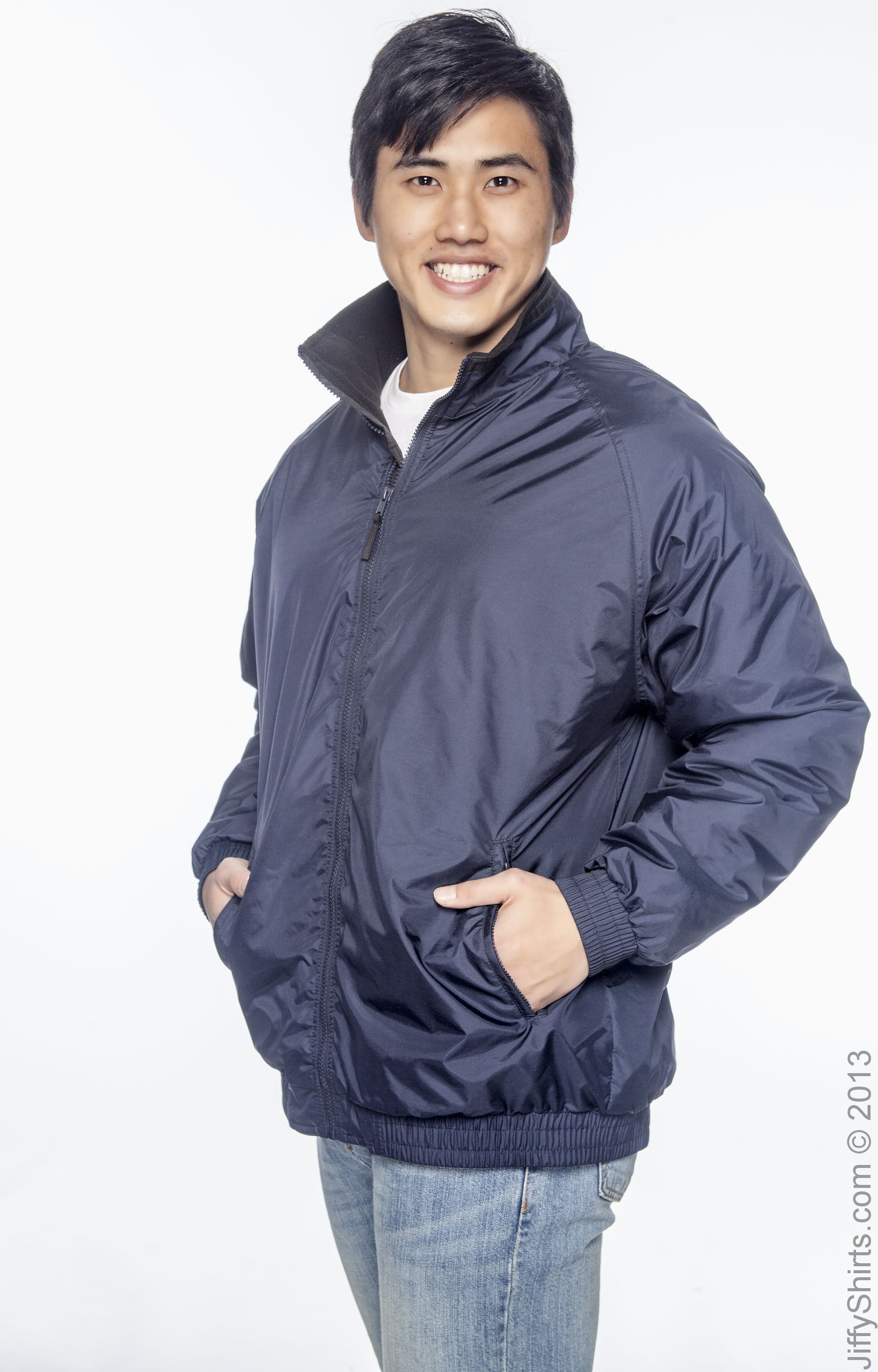 Harriton M740 Navy / Black