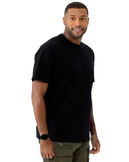 Next Level Unisex Heavyweight T Shirt 7200 Black | Jiffy