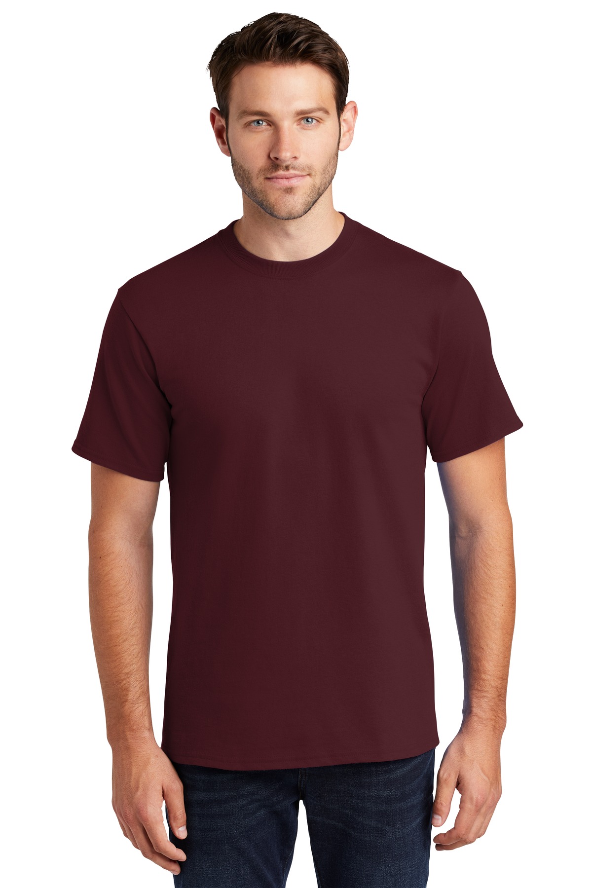 Port & Company PC61T Athletic Maroon