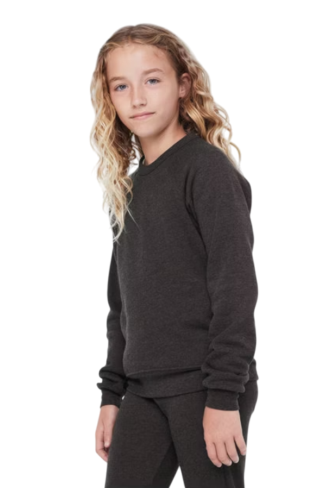 Bella + Canvas 3901Y Heather Dark Gray