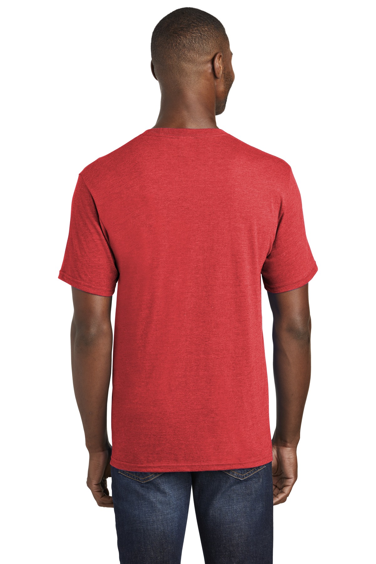 Port & Company PC455 Bright Red Heather