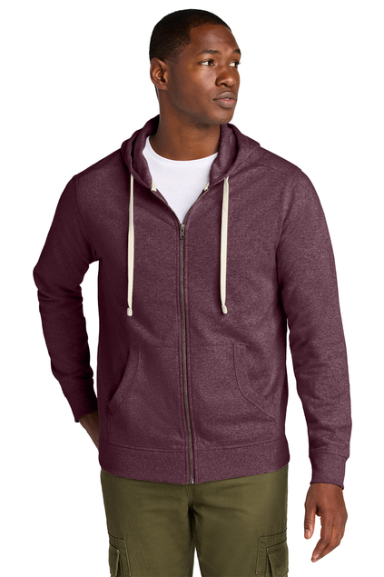 District DT8102 Maroon Heather
