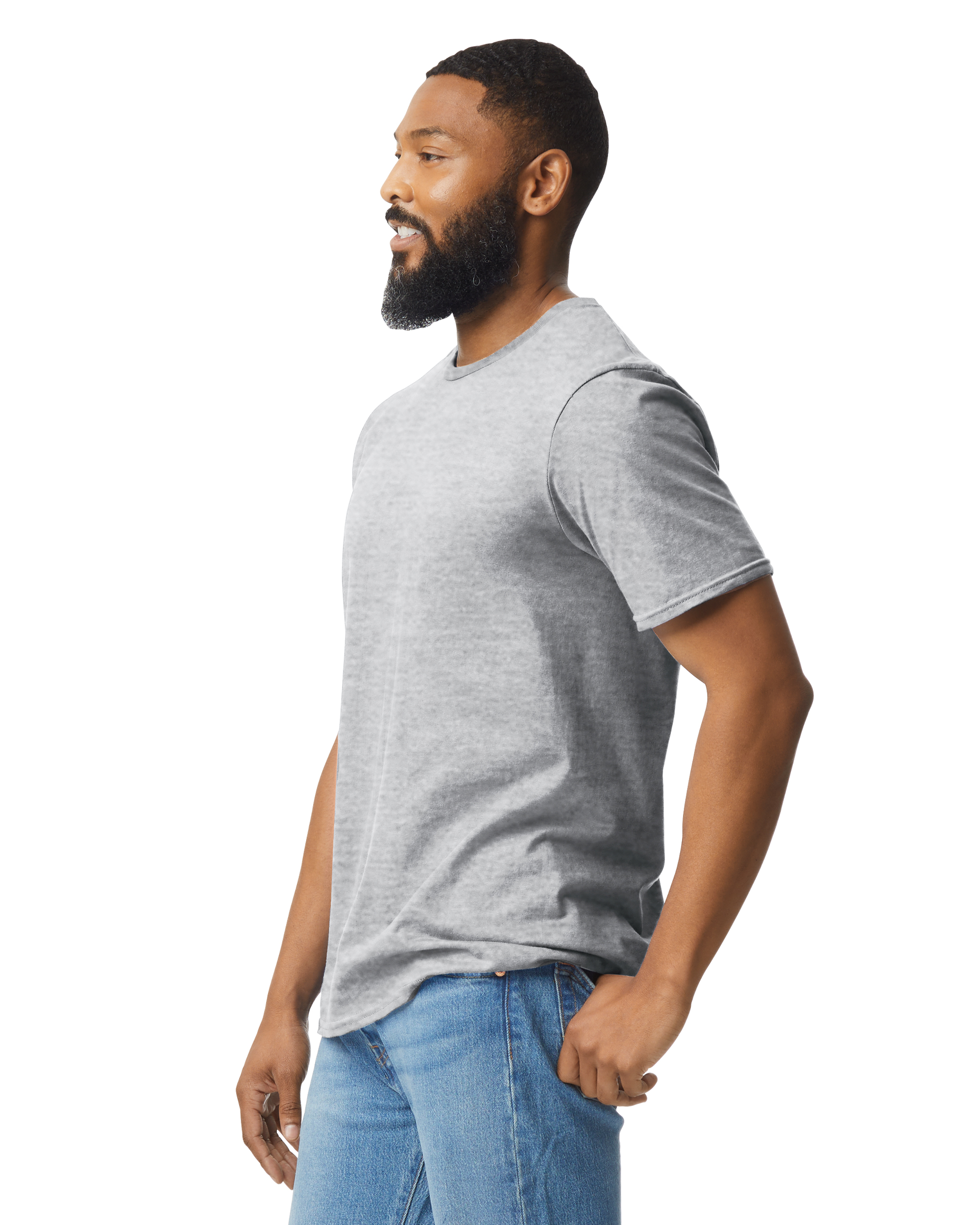 Gildan G640 Sport Gray