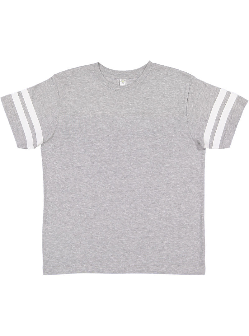 LAT 6137 Vintage Heather / Blend White