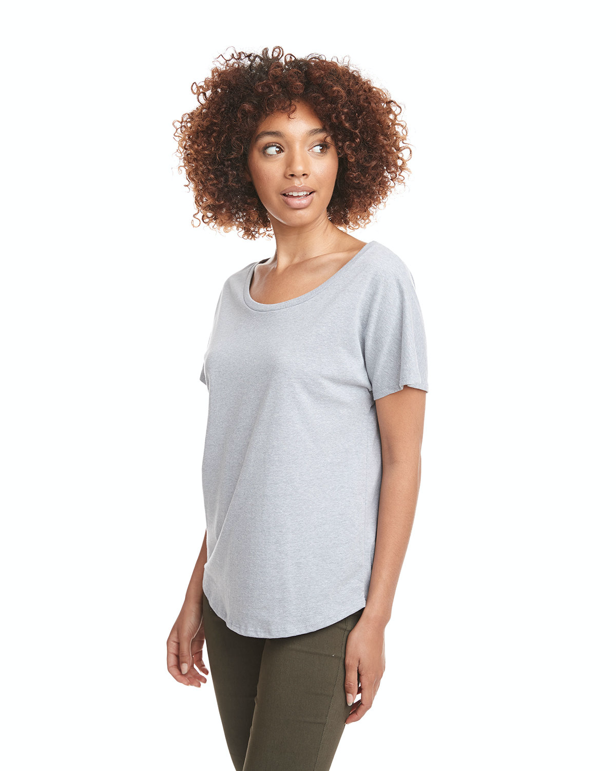 Next Level 1560 Heather Gray