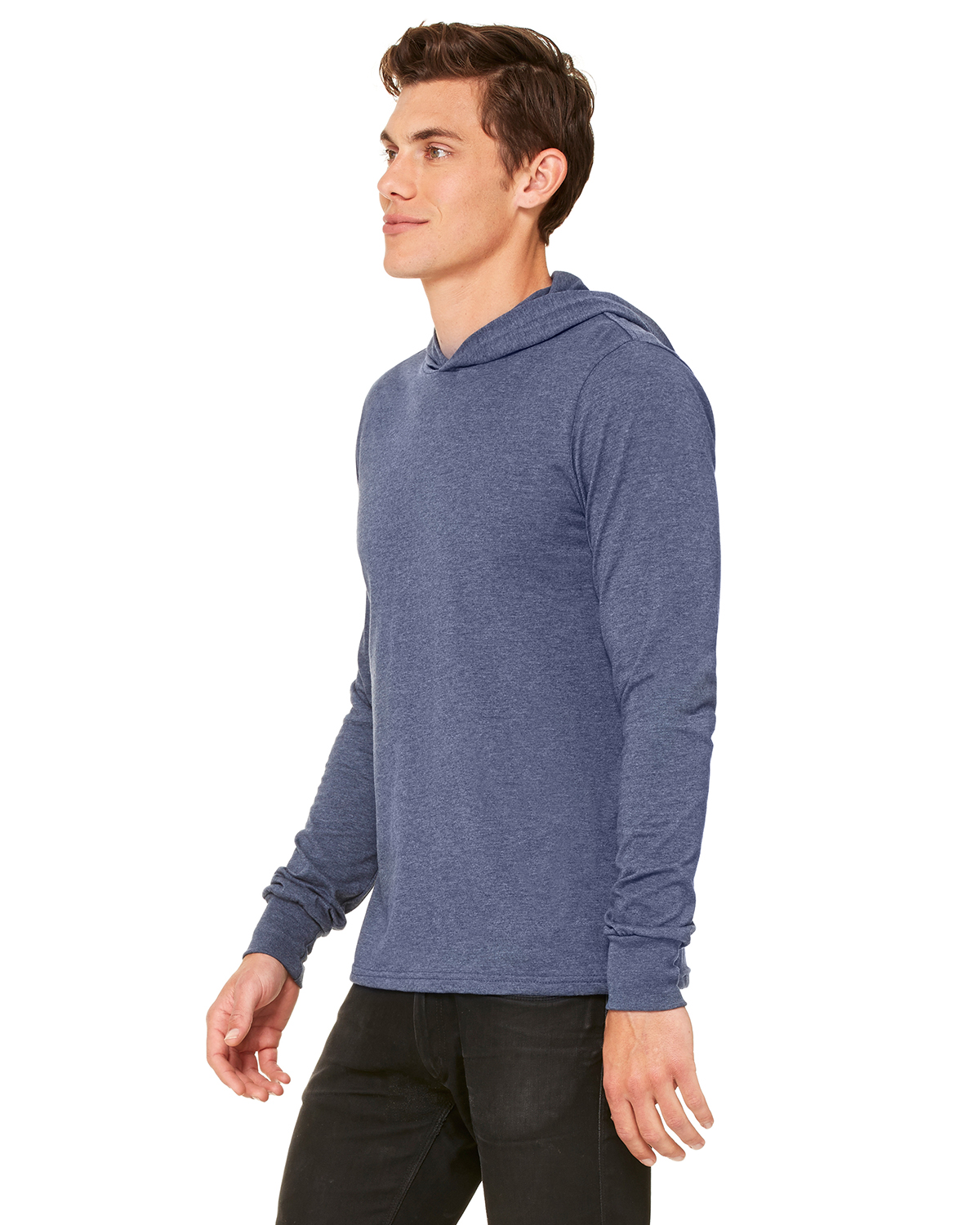 Bella + Canvas 3512 Heather Navy