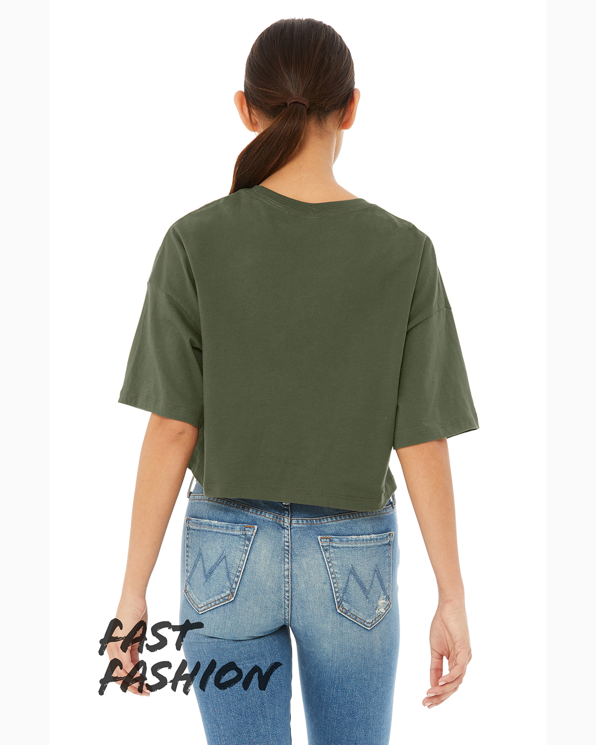 Bella + Canvas 6482 Military Green