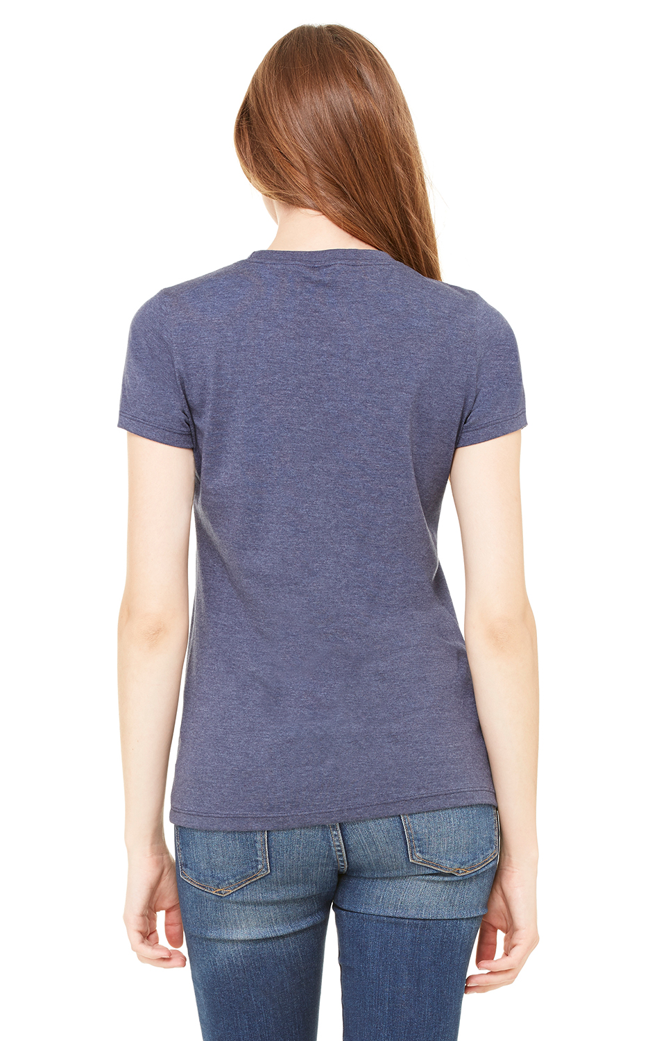 Bella + Canvas 6004 Heather Navy