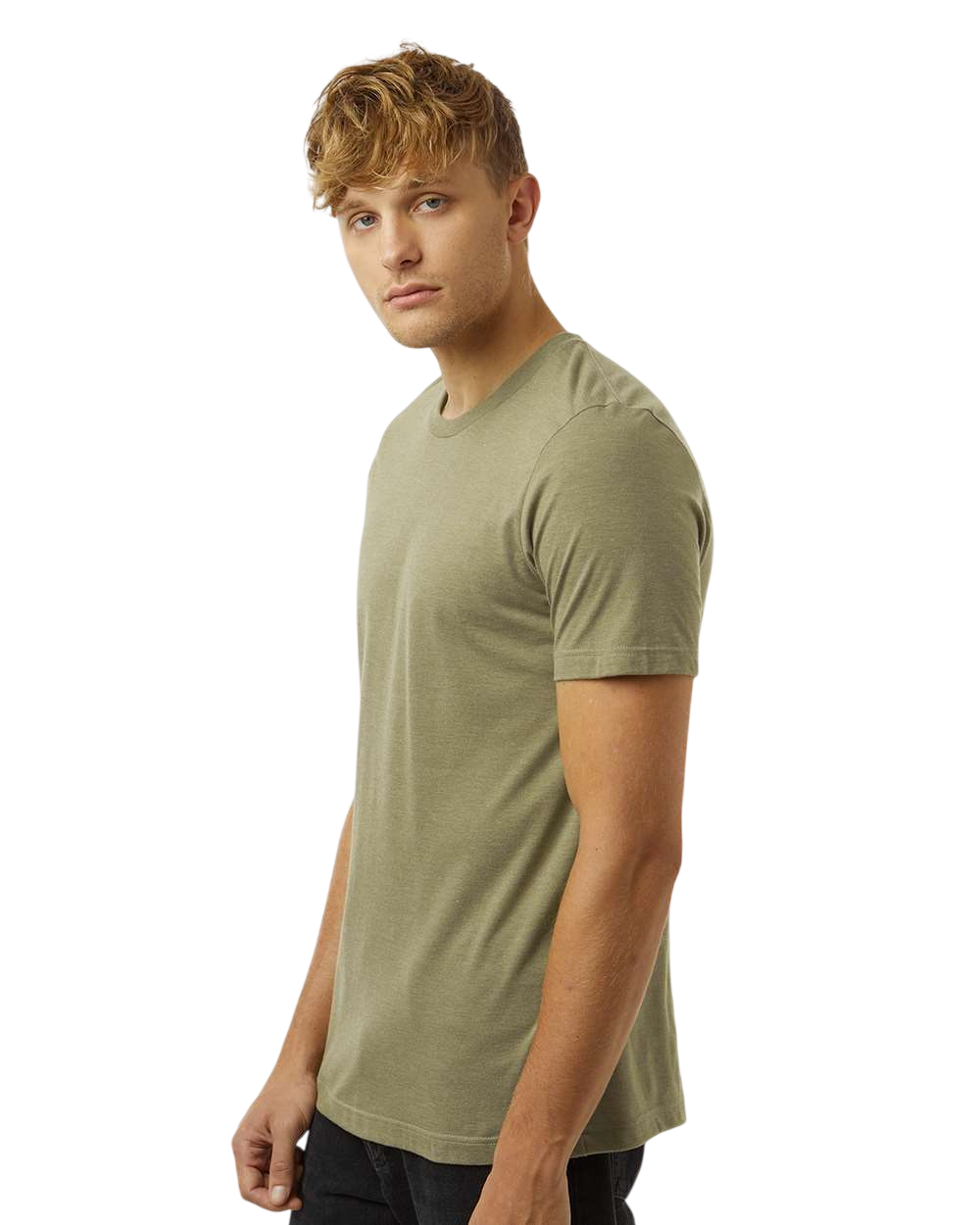 Tultex 602CVC Heather Olive Green