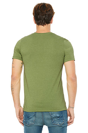 Bella + Canvas 3001C Heather Green