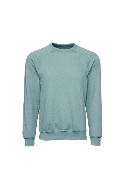 Bella + Canvas 3901 Heather Blue Lagoon