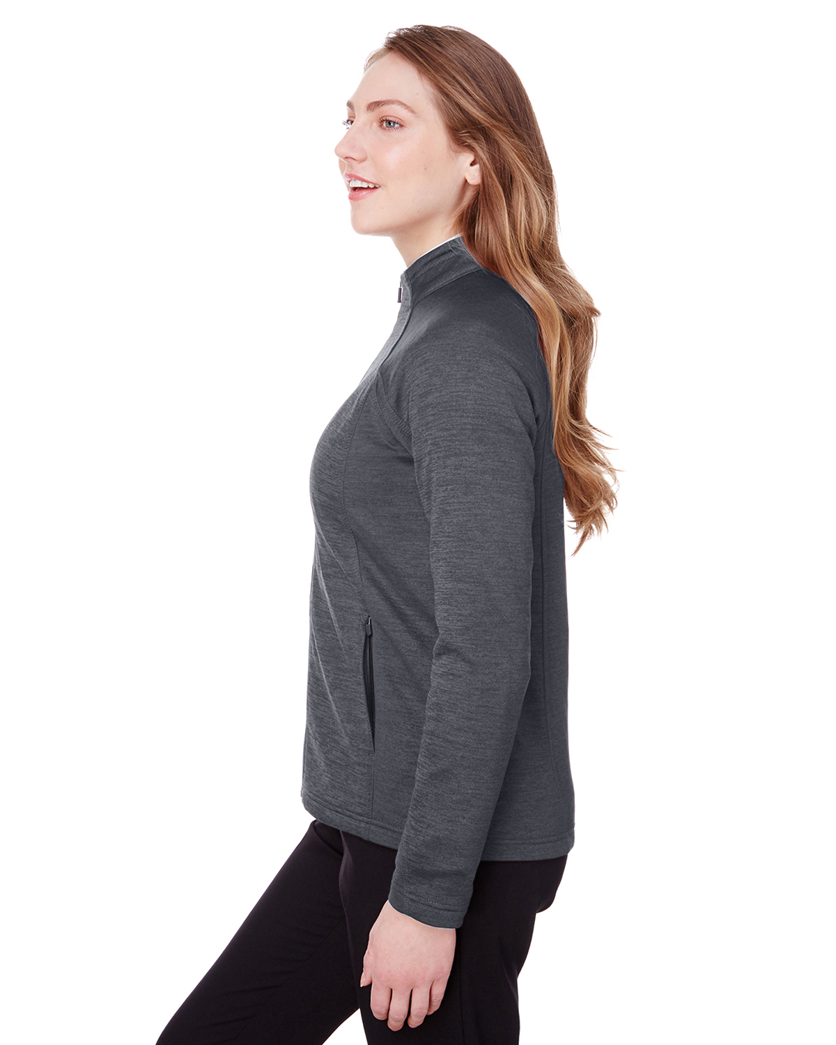 Ash City - North End NE712W Carbon Heather / Black