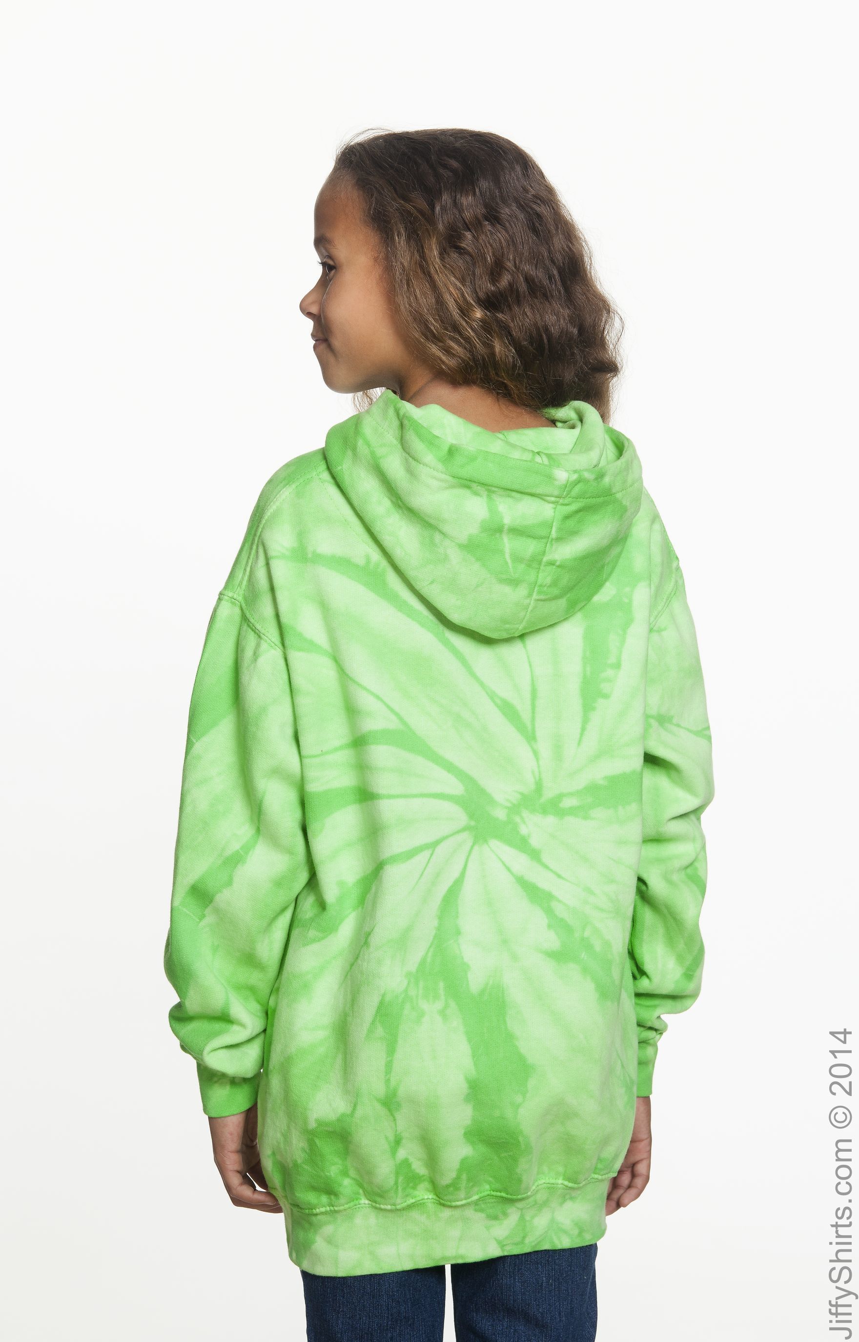 Tie-Dye CD877Y Spider Lime