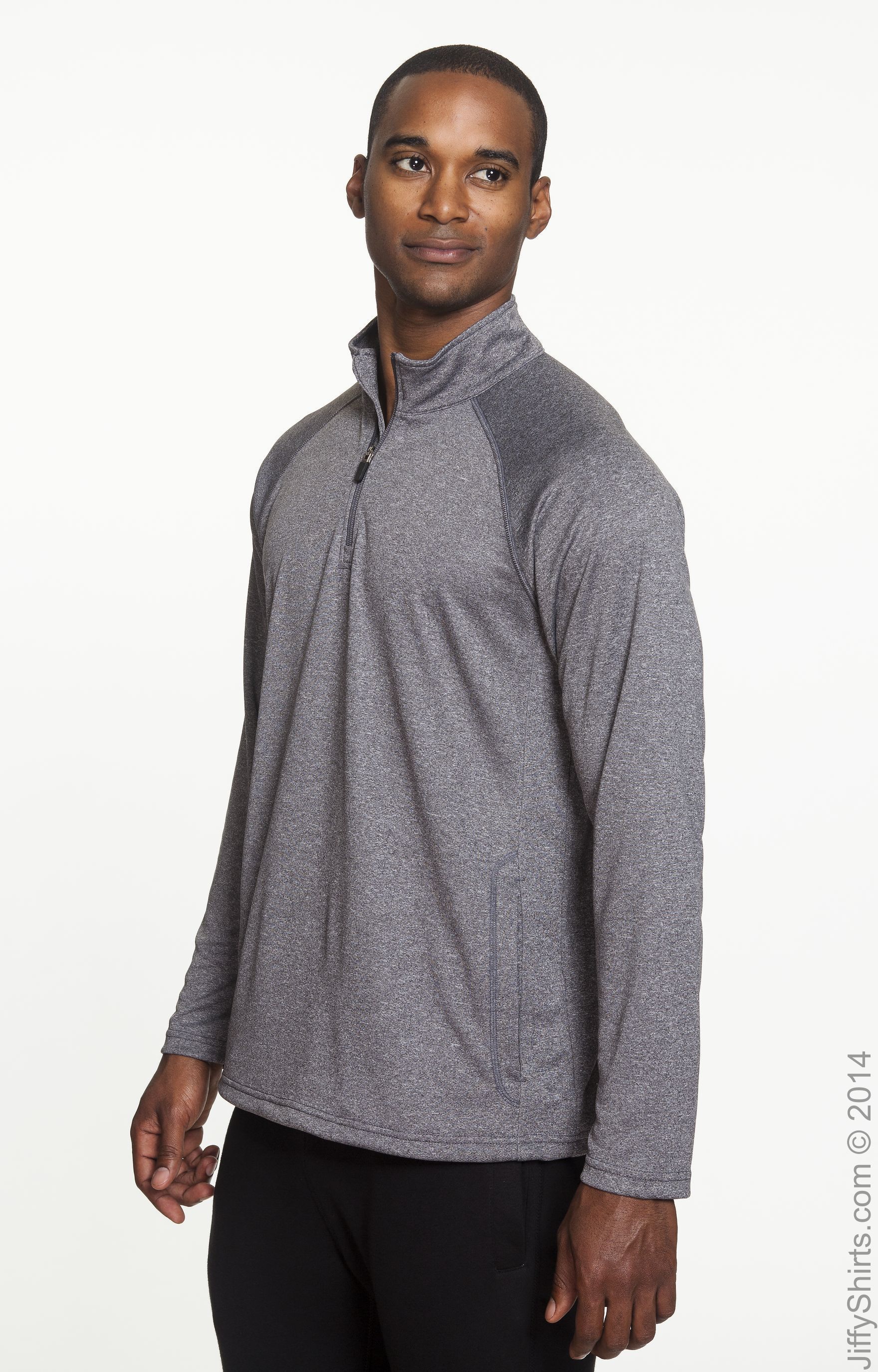 Devon & Jones DG440 Dark Gray Heather
