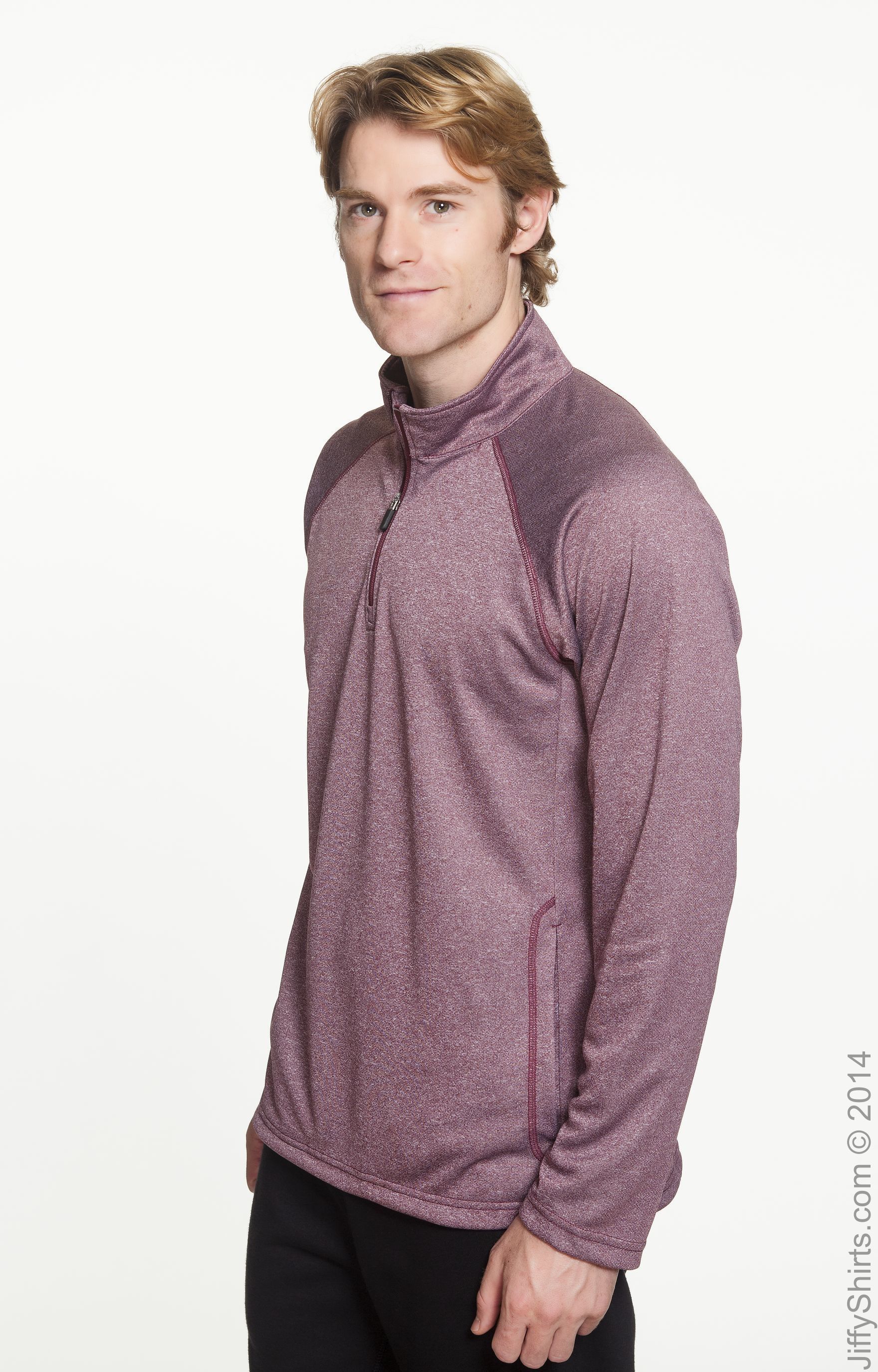 Devon & Jones DG440 Burgundy Heather