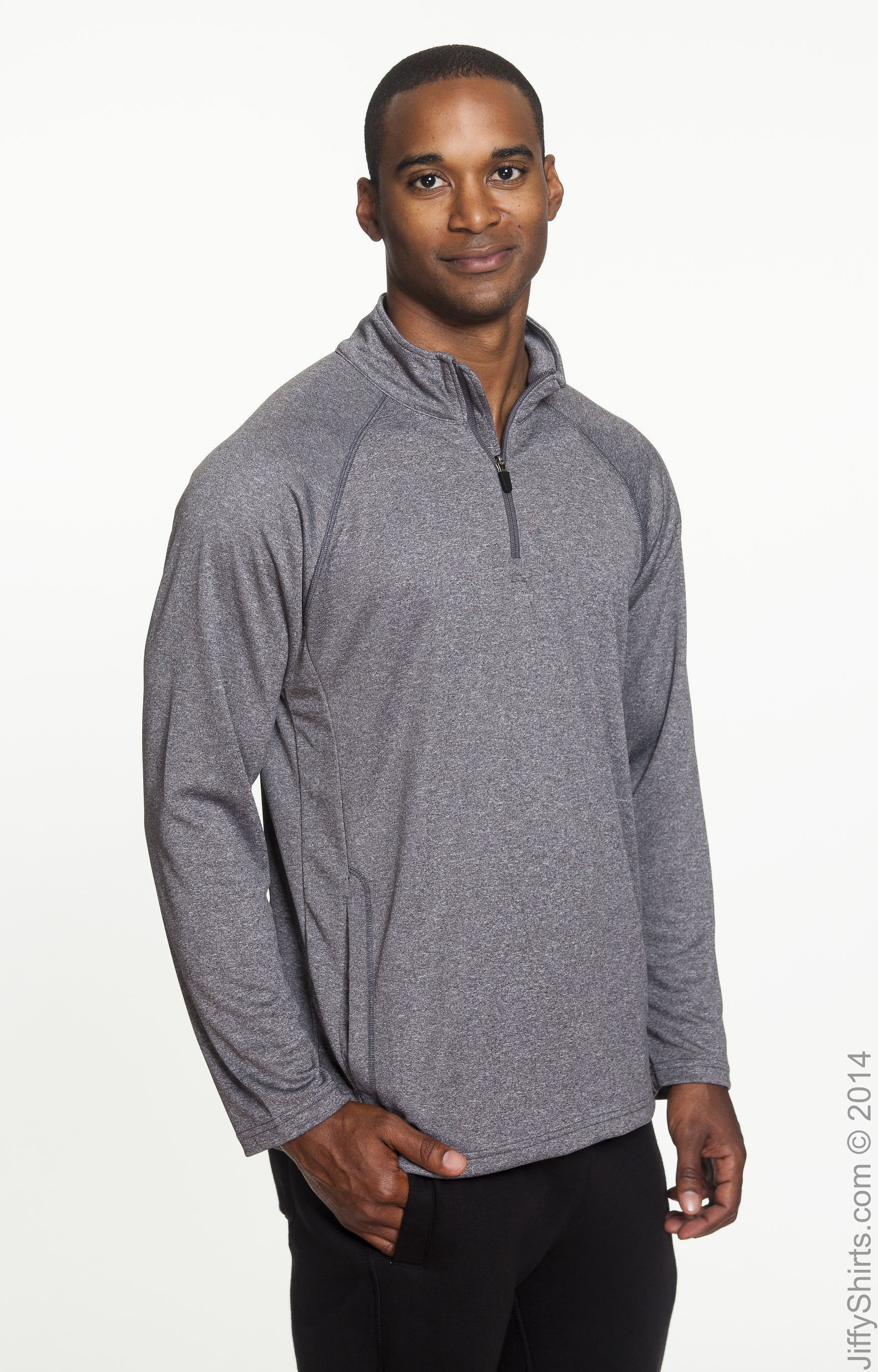 Devon & Jones DG440 Dark Gray Heather