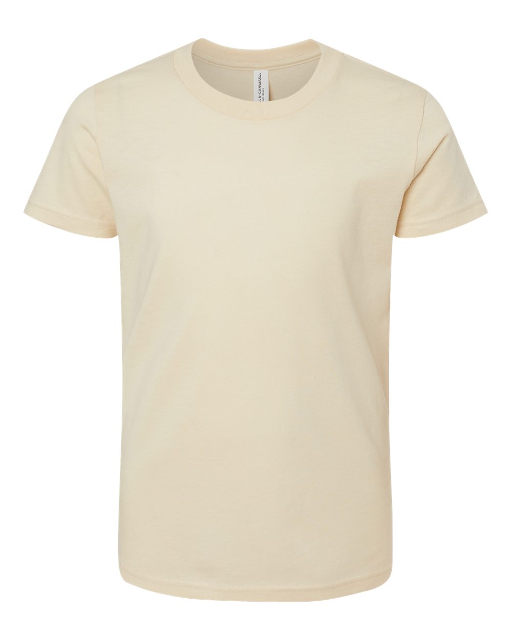 Bella Canvas Youth Jersey T Shirt 3001 Y Soft Cream | Jiffy