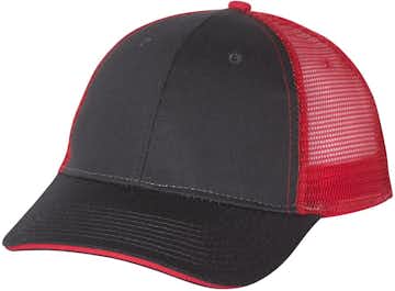 Valucap S102 Charcoal / Red