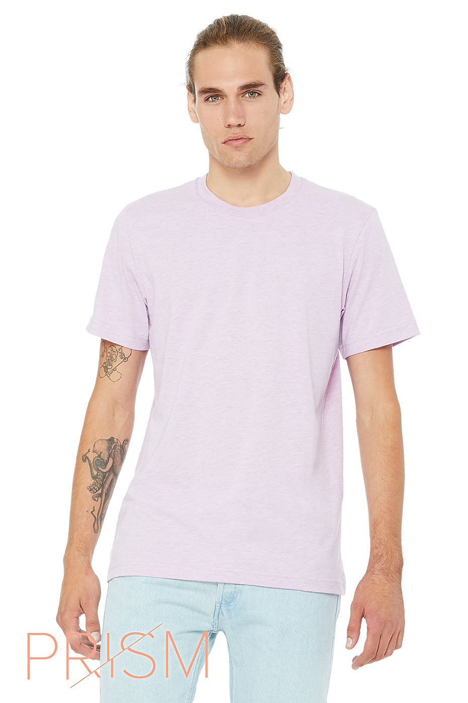 Bella + Canvas 3001C Heather Prism Lilac