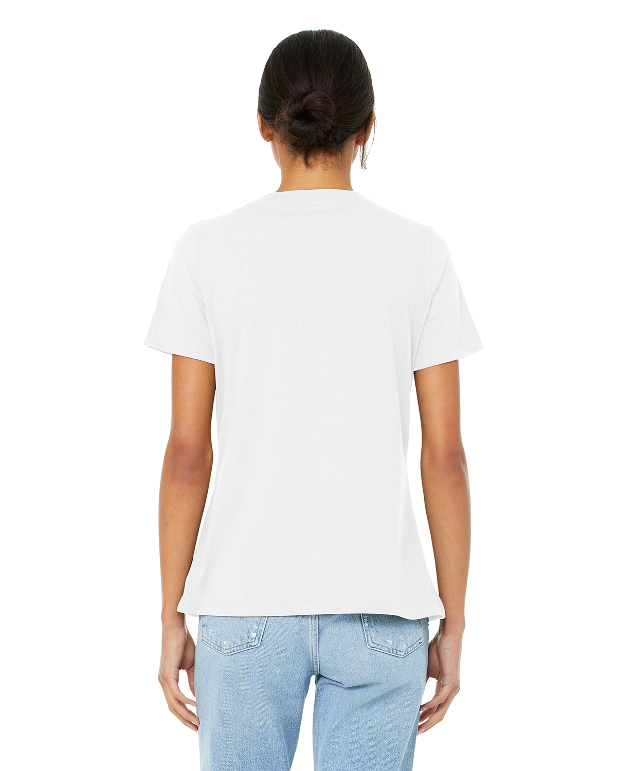 Bella + Canvas 6405CVC Solid White Blend