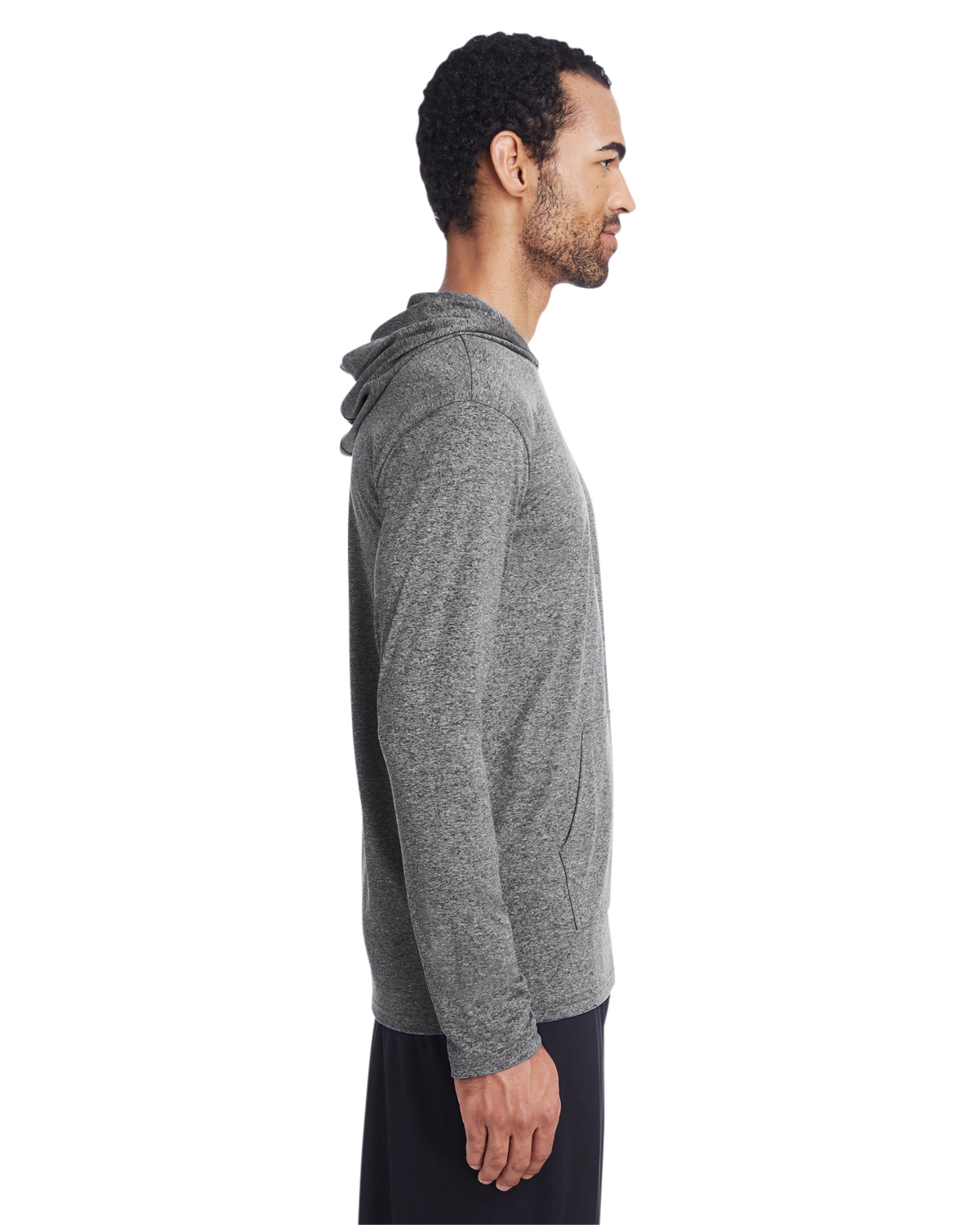 Gildan G465 Heather Sport Black