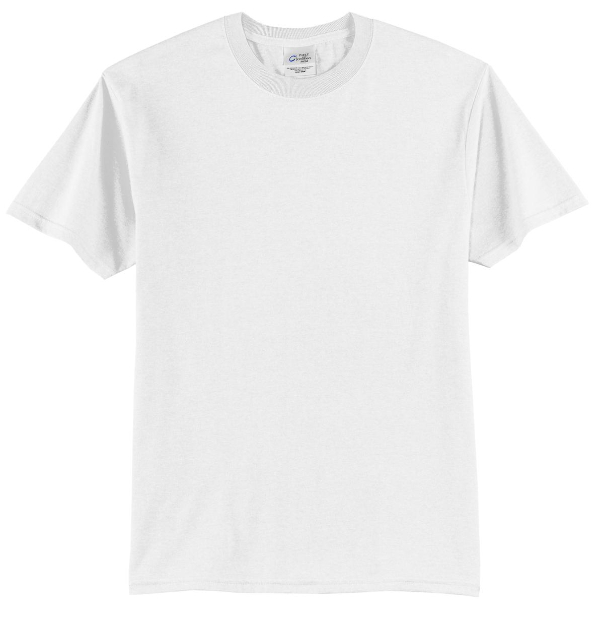 Port & Company PC55T White