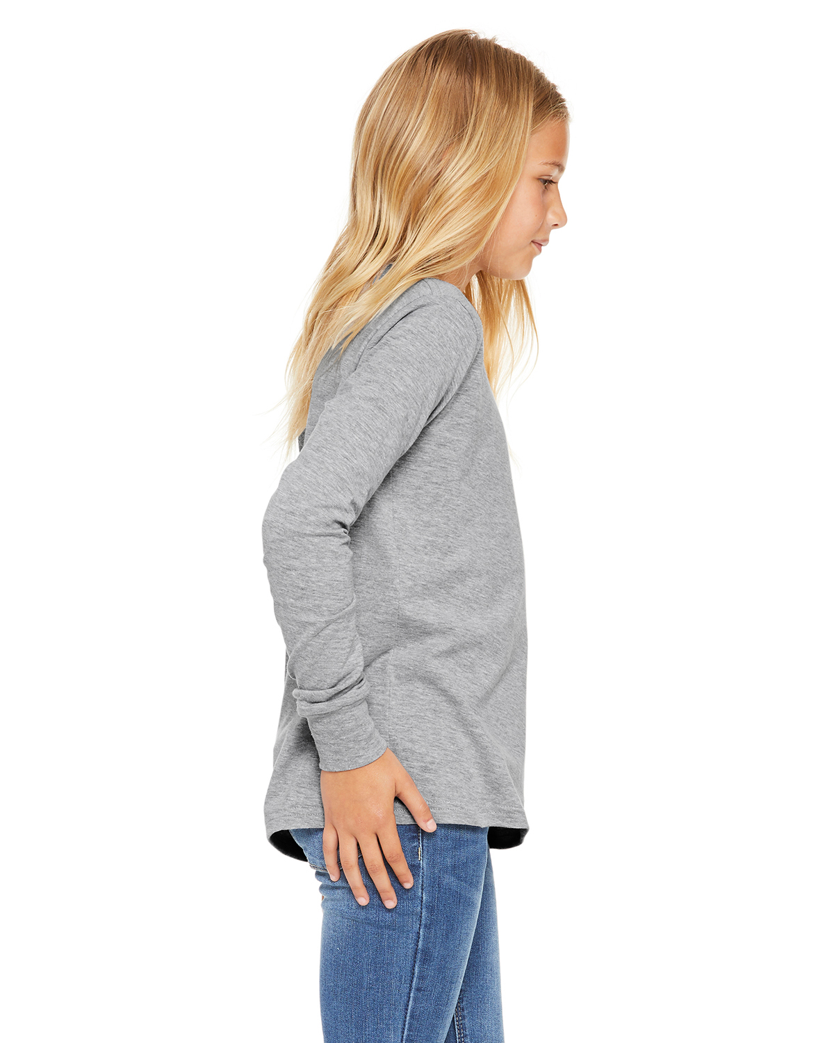 Bella + Canvas 3501YCVC Heather Athletic