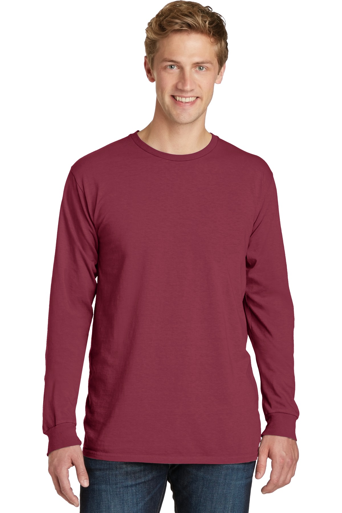 Port & Company PC099LS Merlot