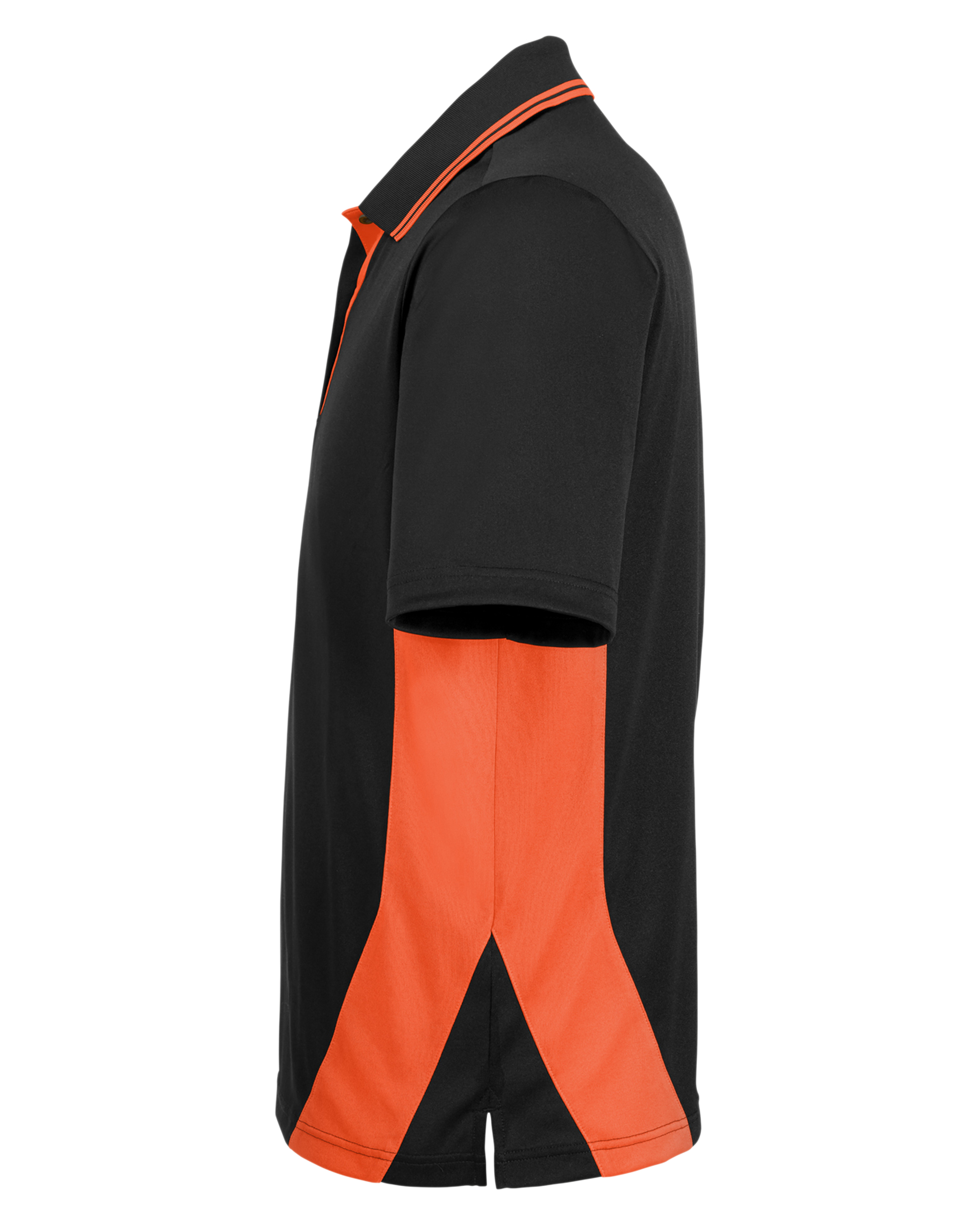 Harriton M386T Black / Team Orange