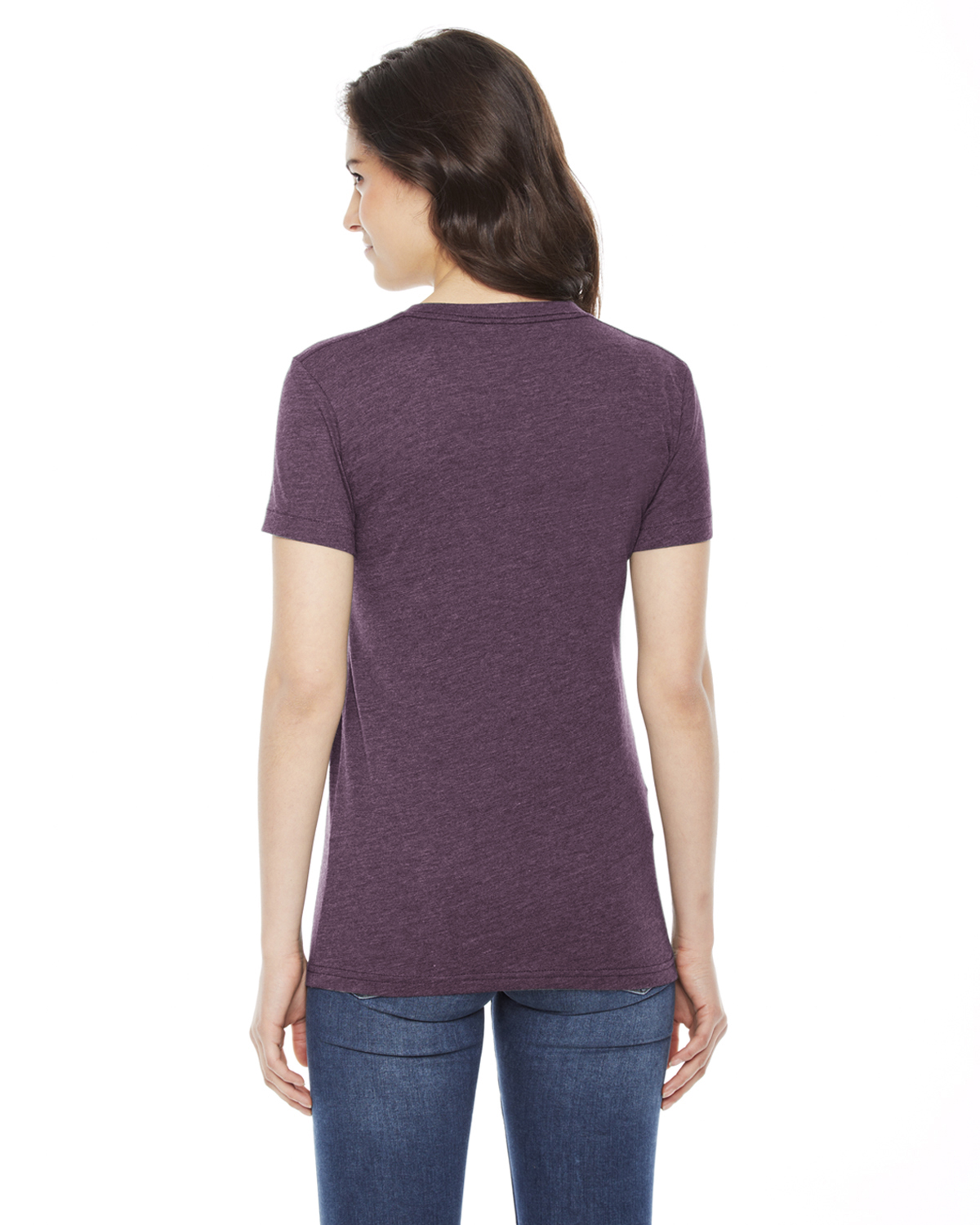 American Apparel BB301W Heather Plum