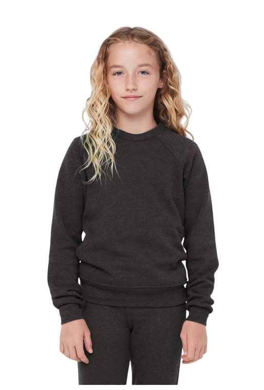 Bella + Canvas 3901Y Heather Dark Gray