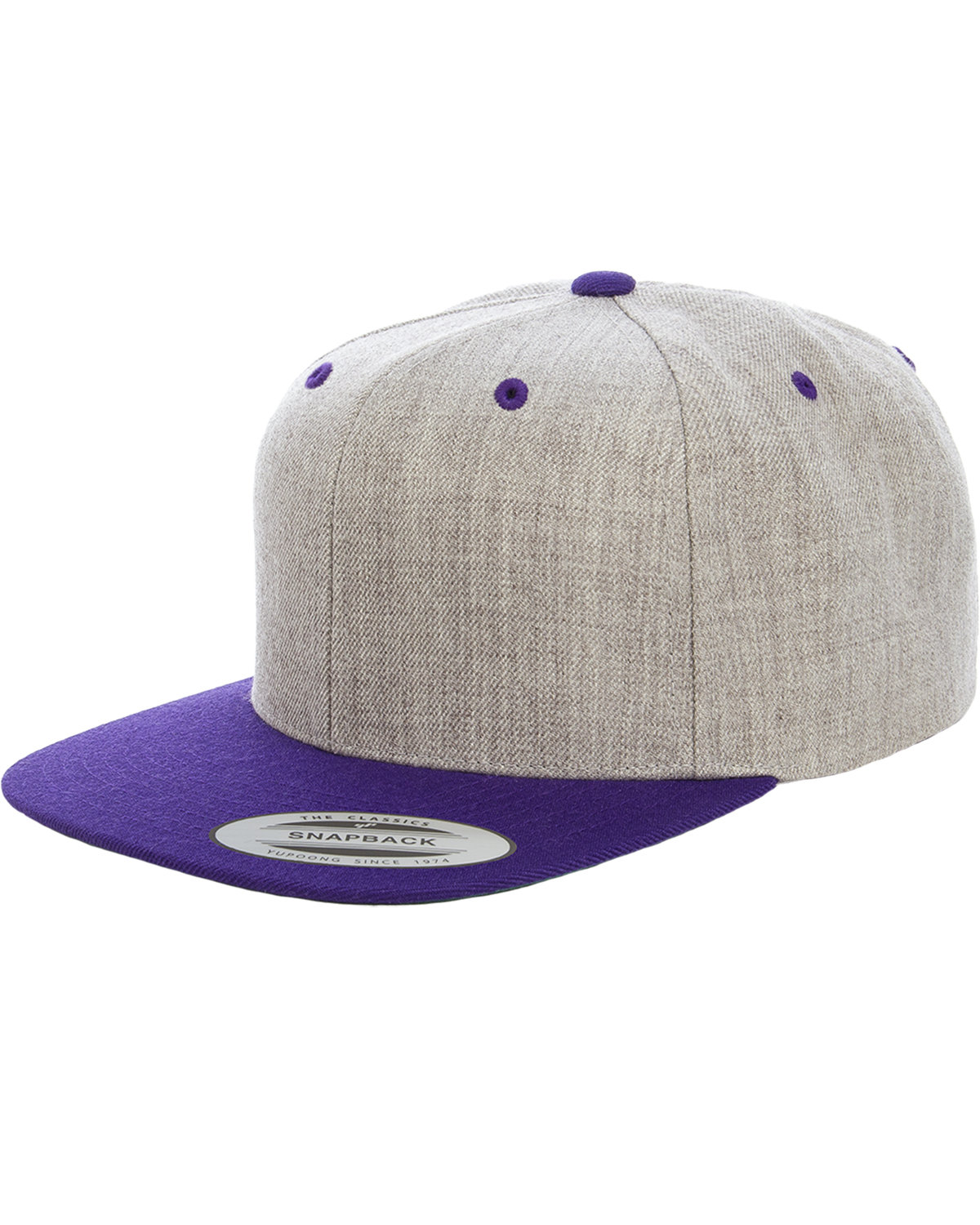 Yupoong 6089MT Heather / Purple