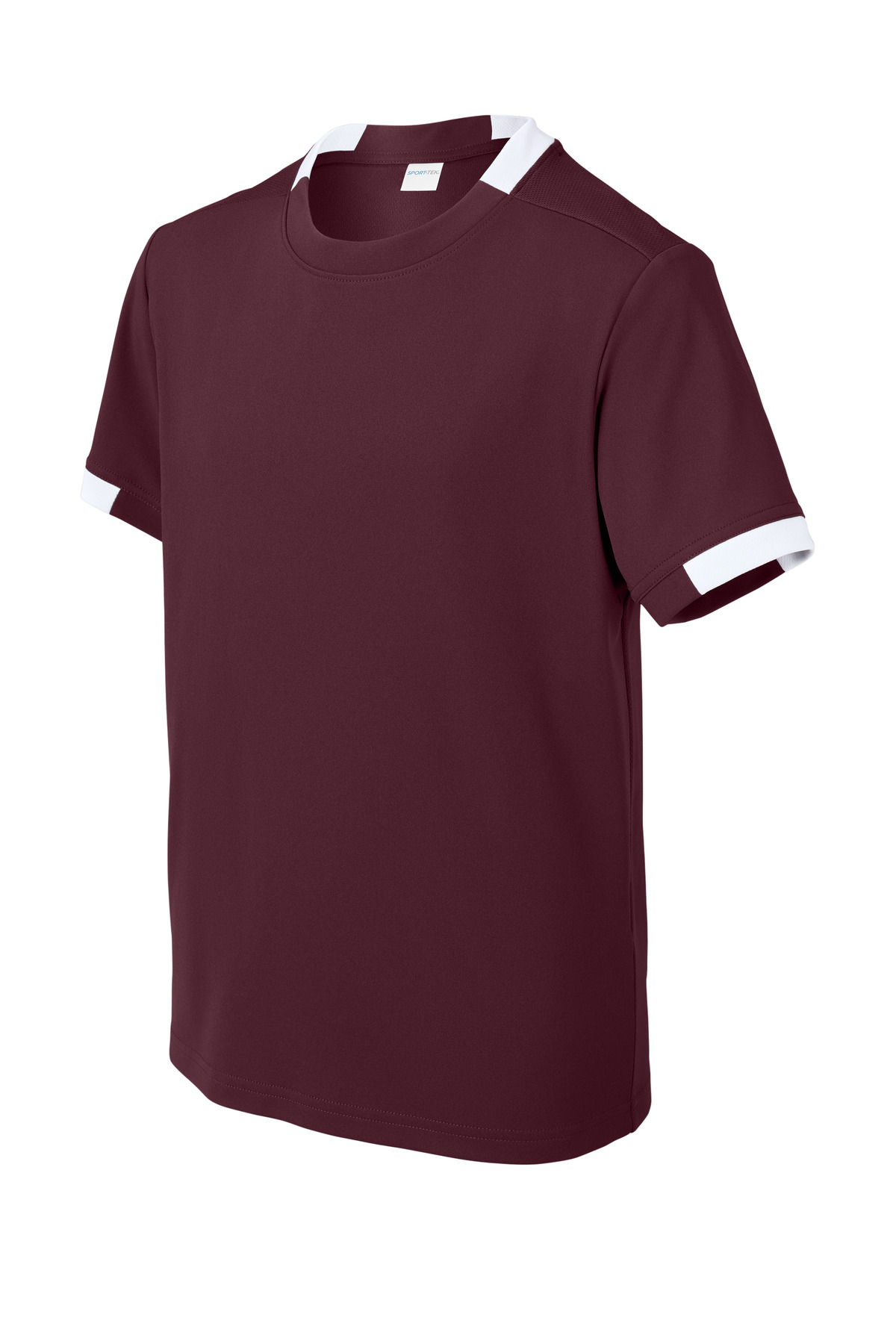 Sport-Tek YST440 Maroon/ White