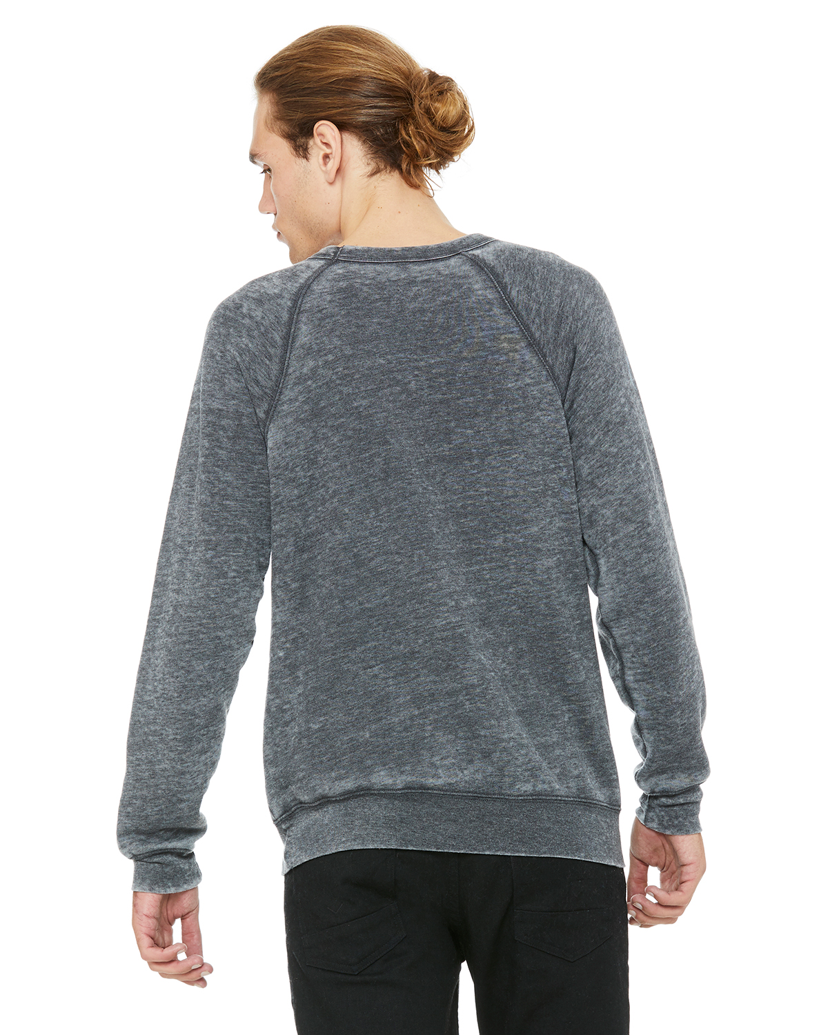 Bella + Canvas 3901 Gray Acid Fleece