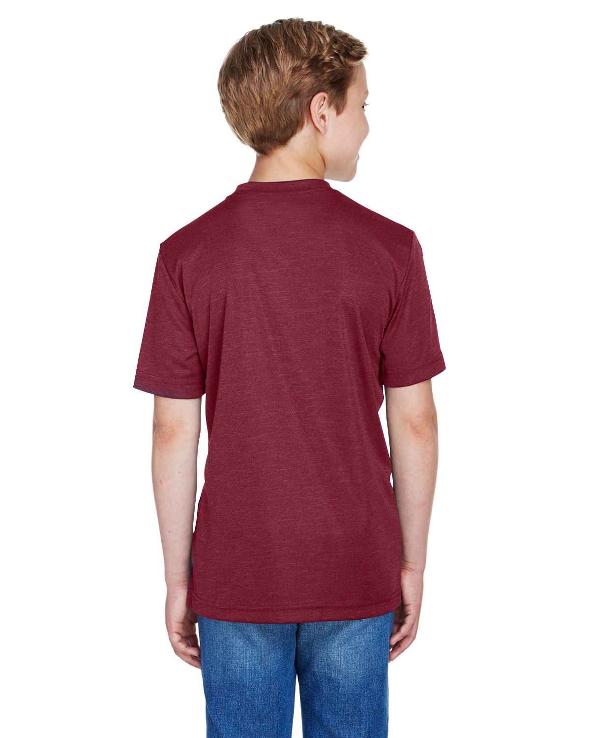 Team 365 TT11HY Sport Maroon Heather
