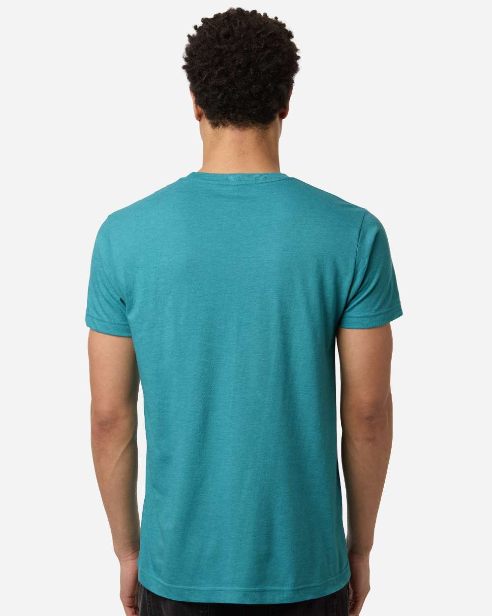 Tultex 0202TC Heather Aqua Blue