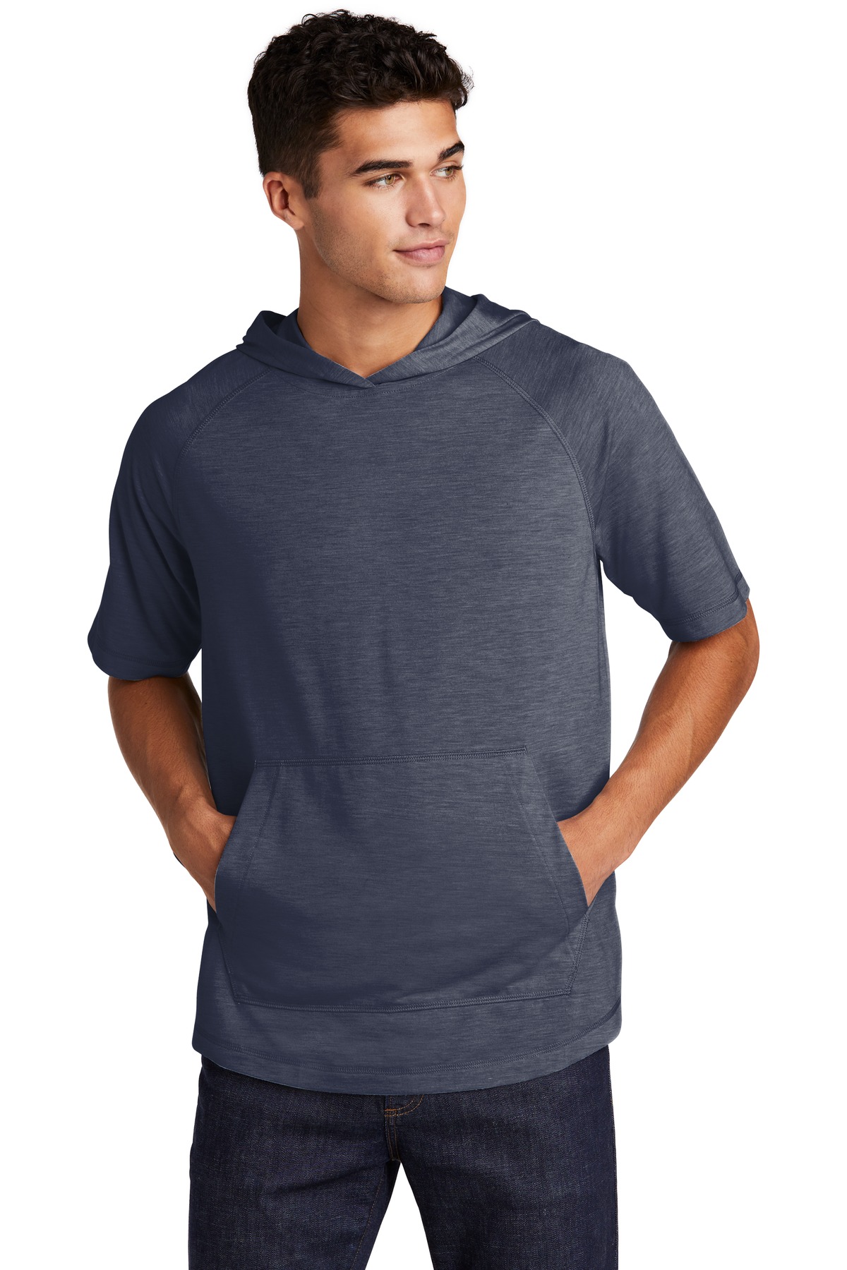 Sport-Tek ST404 True Navy Heather