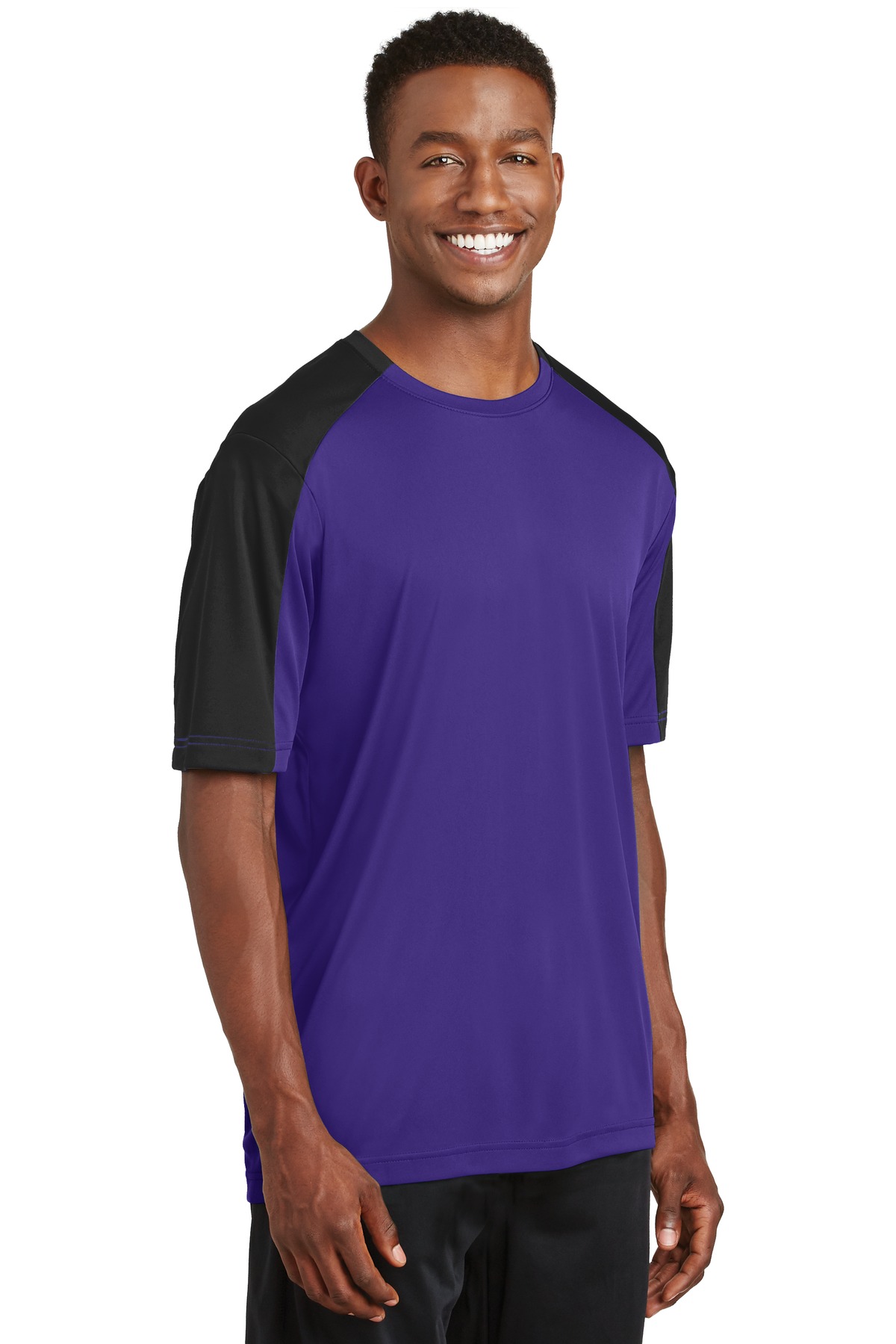 Sport-Tek ST354 Purple / Black
