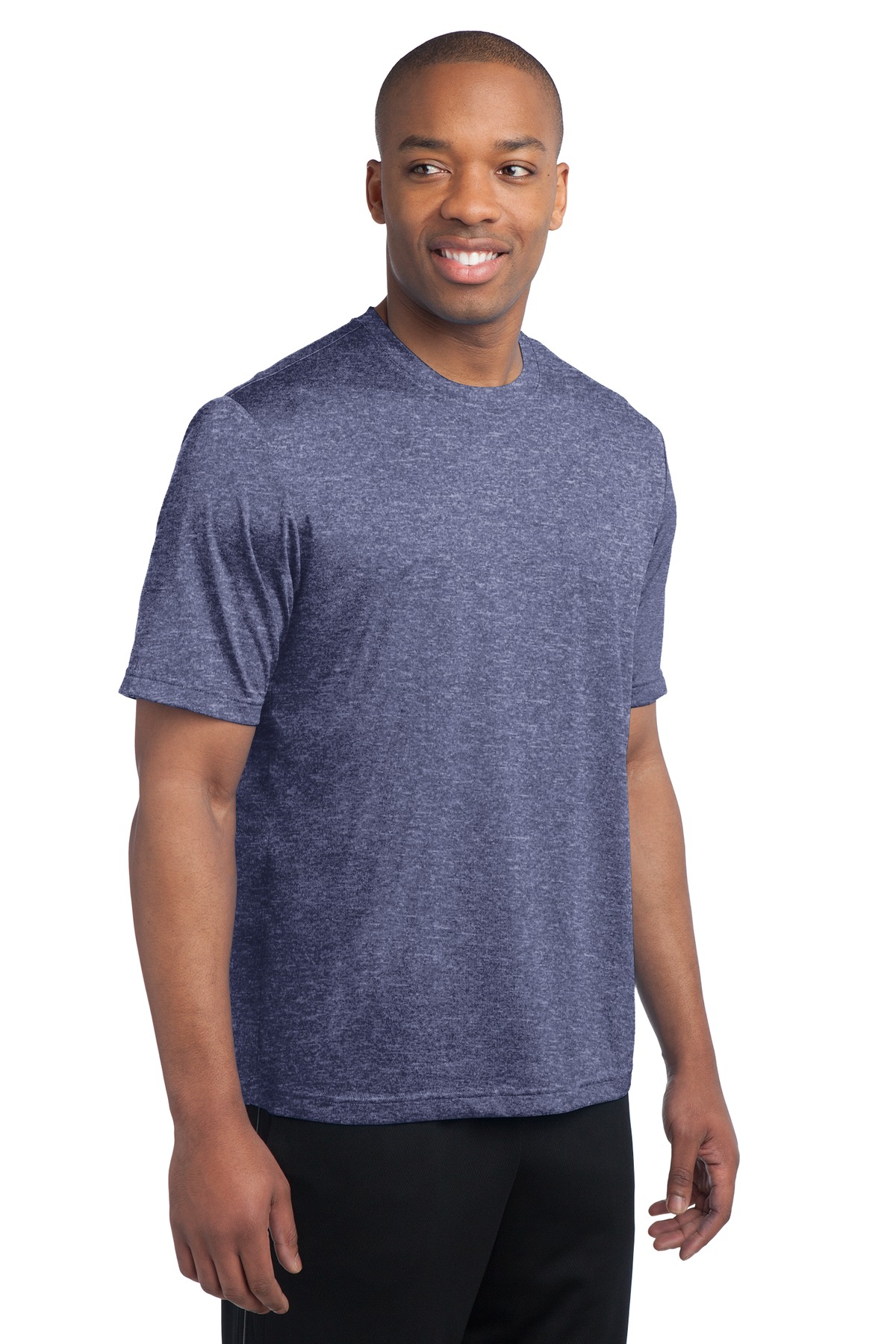 [FOTTSFOTTS] / ☆ SCOOP TEE / NAVY Sport-Tek Heather Contender Tee | Product | Sport-Tek