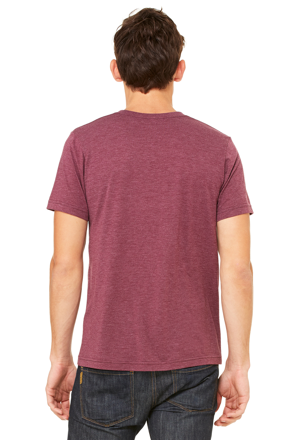 Bella + Canvas 3413C Maroon Triblend