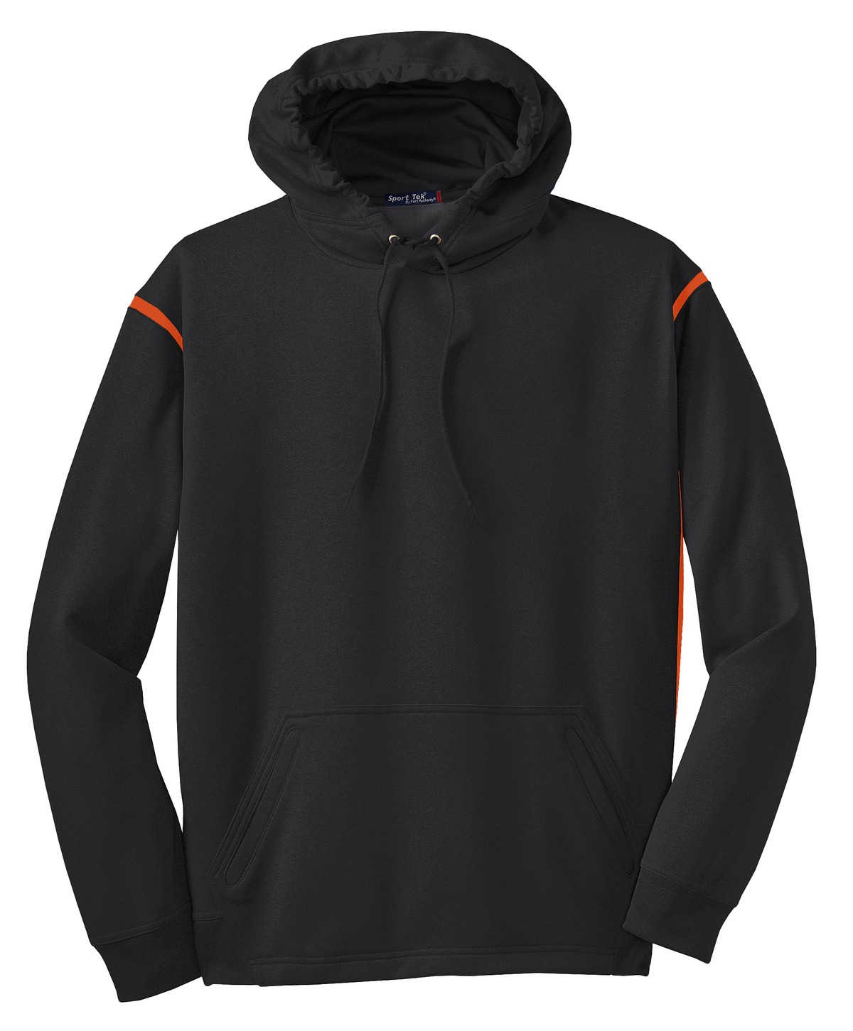 Sport-Tek TST246 Black / Deep Orange