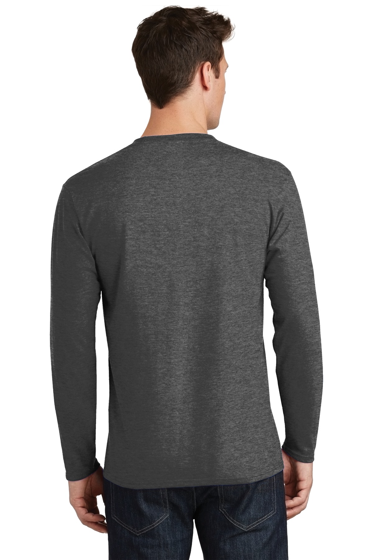 Port & Company PC450LS Dark Heather Gray