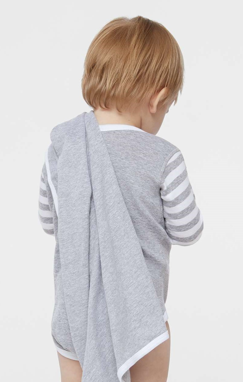 Rabbit Skins 4411 Heather / White / Heather White St