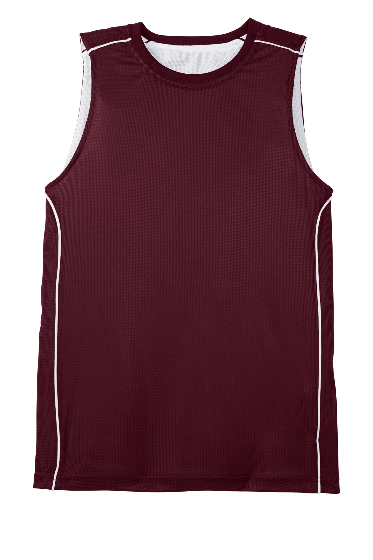 Sport-Tek YT555 Maroon / White