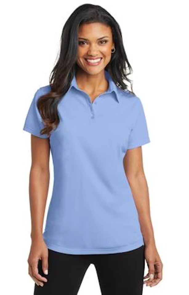 Port Authority Women's Dimension Polo L571 Dress Shr Blue | Jiffy Port Authority Women's Dimension Polo L571 Dress Shr Blue | Jiffy