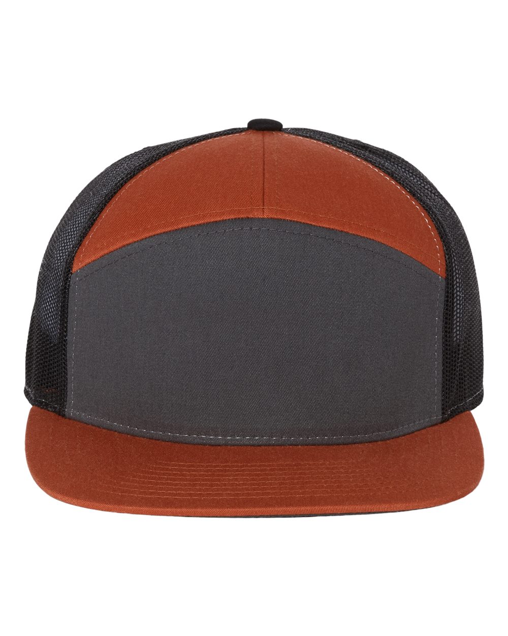 Richardson 168 Charcoal / Burnt Orange / Black