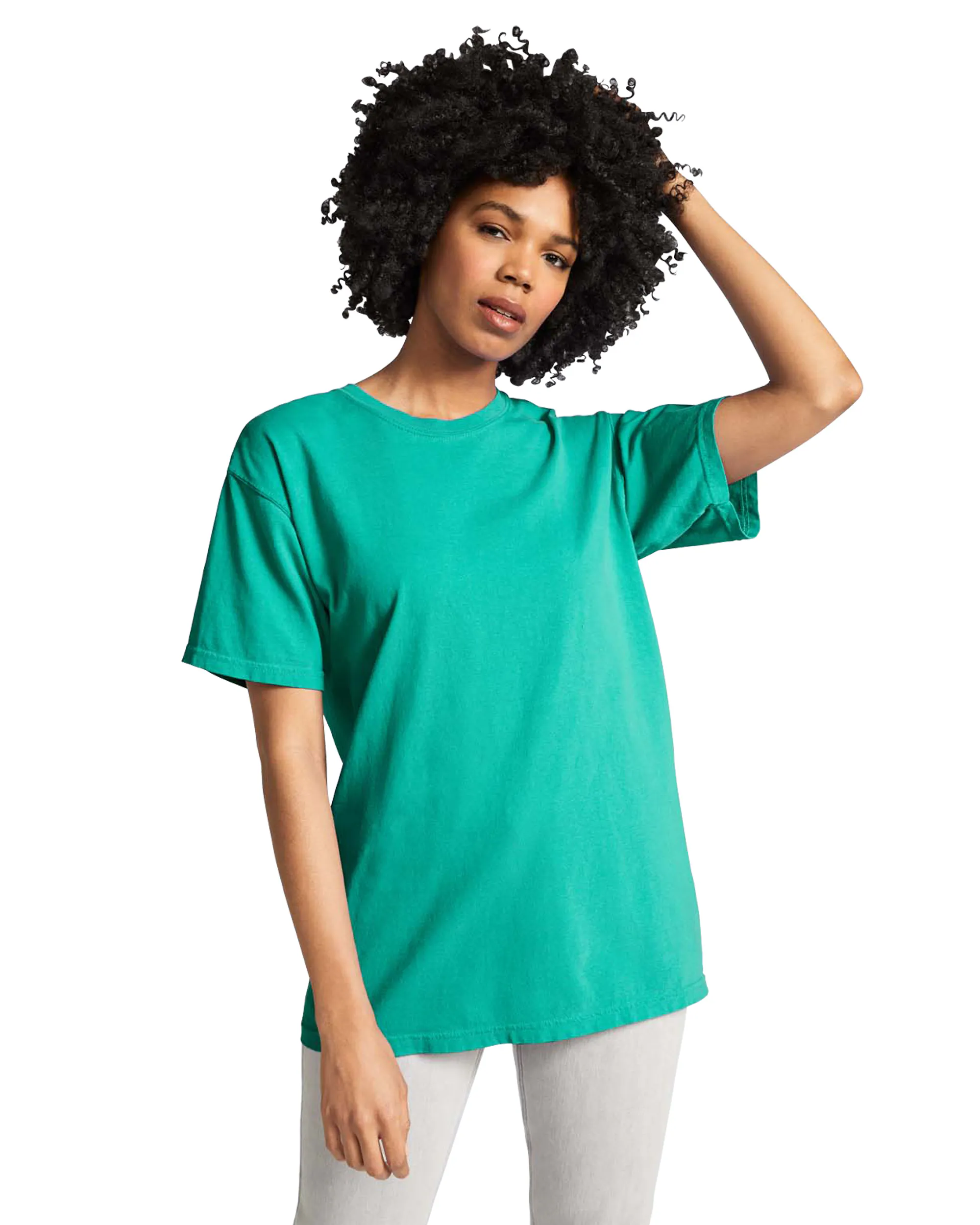 Custom Heavyweights Island Green - Comfort Colors C1717