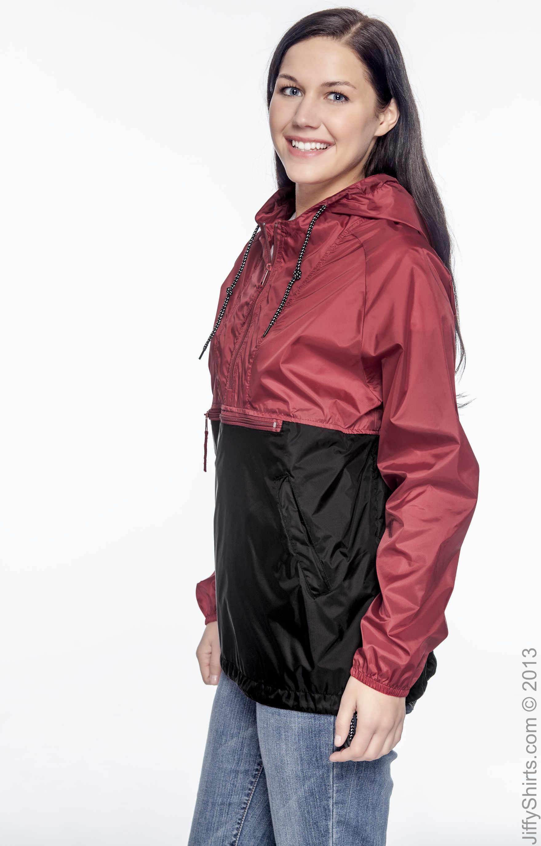 Harriton M750 Red Black